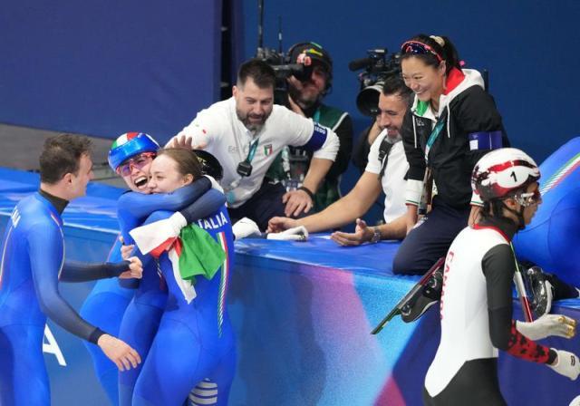 星空体育官网入口-齐梦瑶，意大利短道混合接力金牌背后的中国女人